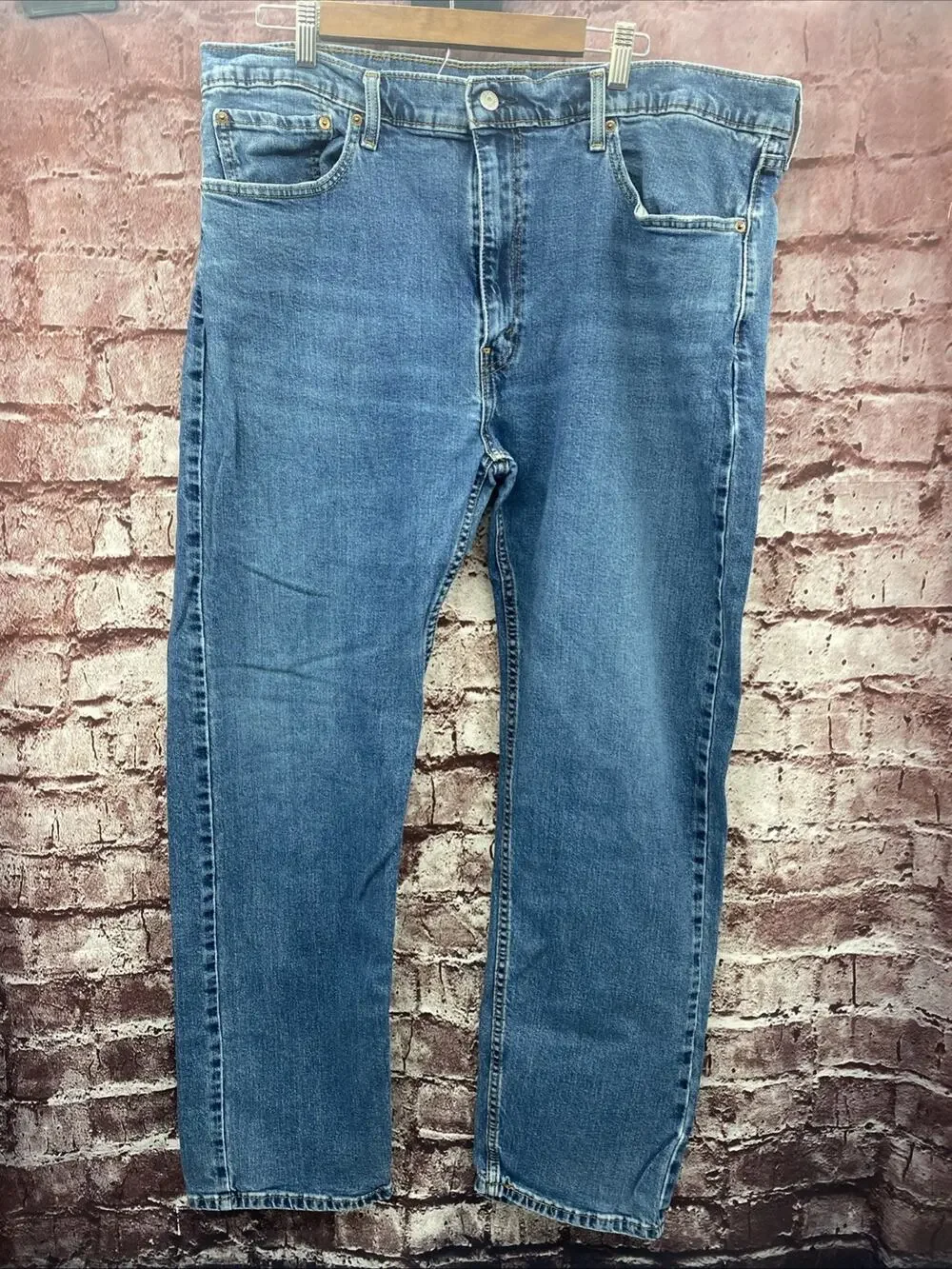Levi's Men's 505 Straight Regular Fit Jeans 40x32